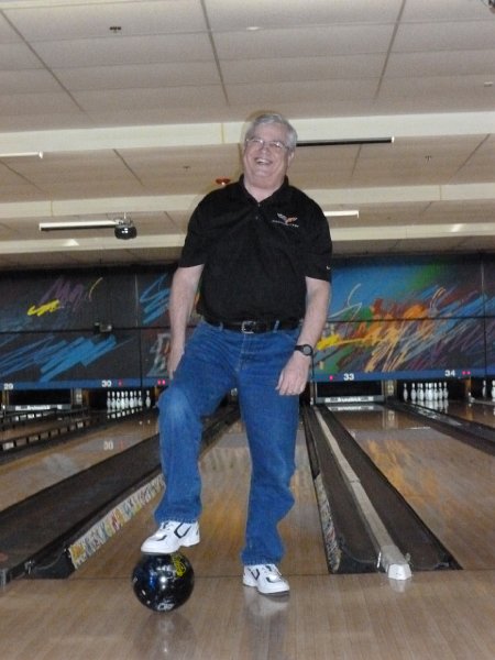 Hey fool its bowling not soccer!